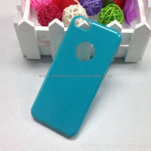PC Cases for iPhone 5/5S with Apple Hole, Various Colors, Simple Design